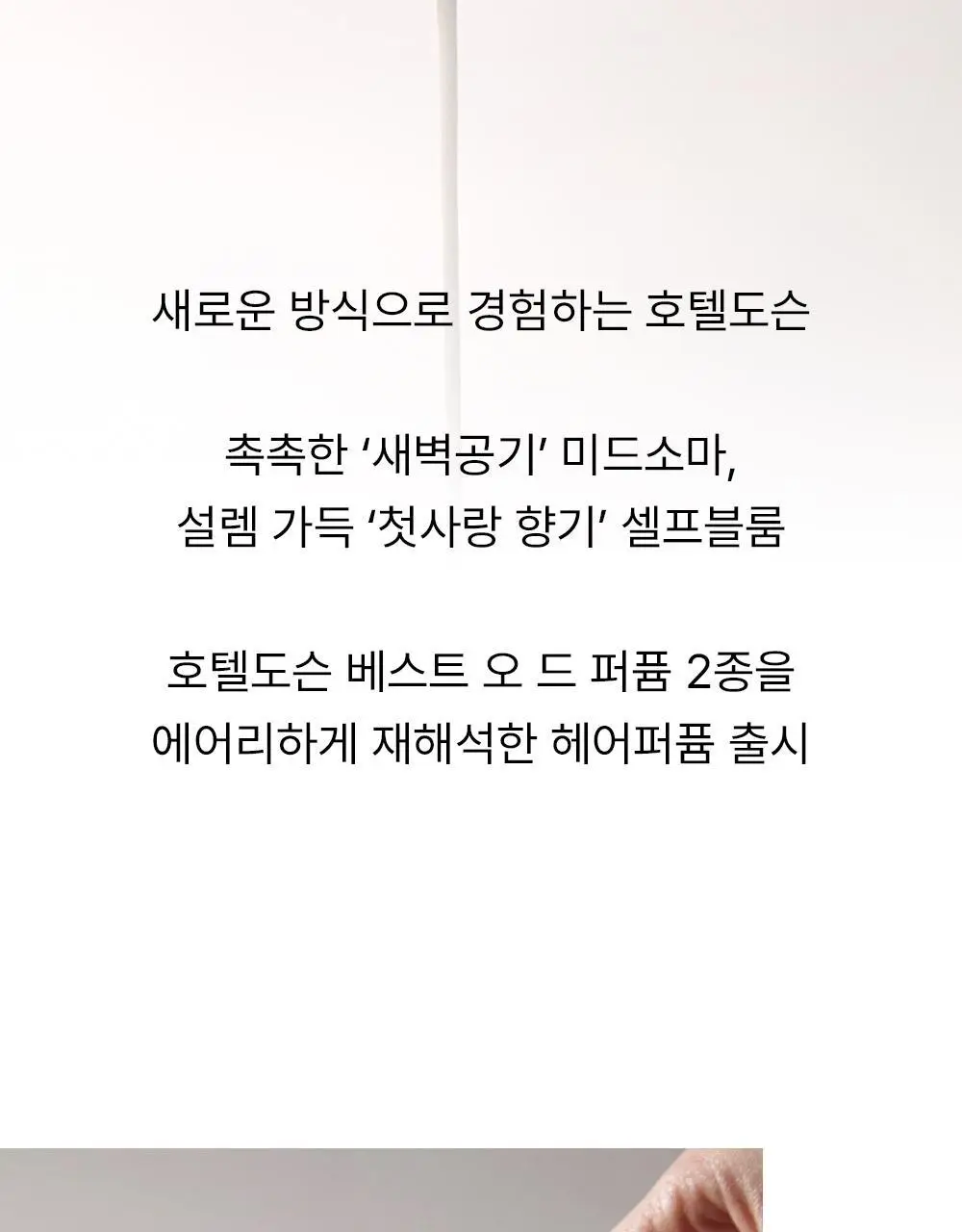 [올영ONLY] 호텔도슨 헤어퍼퓸 20ml 2종 택1+퍼퓸샤쉐 상세페이지 5